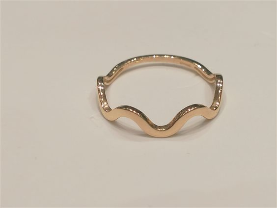 Anello Gazzola in Oro giallo ANOGMULTIWAVEMONICM12 - ANOGMULTIWAVEMONICM12